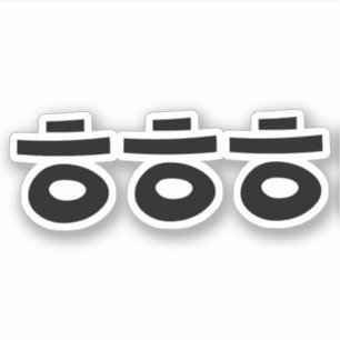 Adesivo HEHEHE ㅎ ㅎ ㅎ Coreano