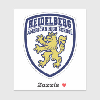 Adesivo Heidelberg American Segundo grau Shield