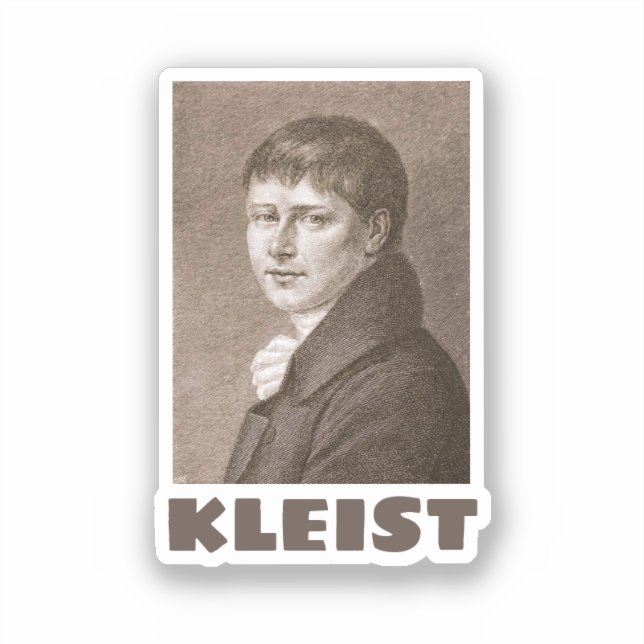 Adesivo Heinrich von Kleist (Frente)