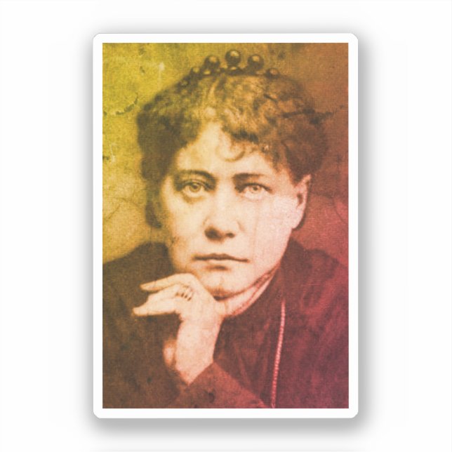 Adesivo Helena Blavatsky (Frente)