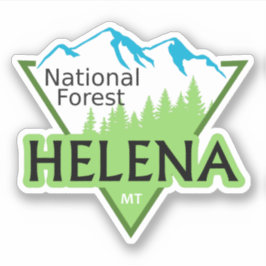 Adesivo Helena National Forest Montana