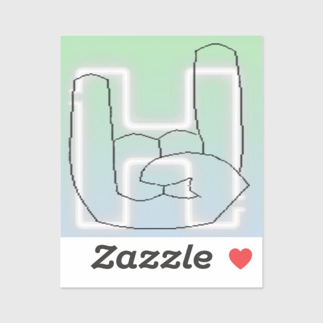 Adesivo Hella Button (Folha)