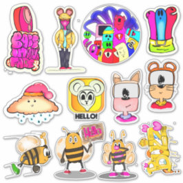 Adesivo Hello Designer Sticker Set 1