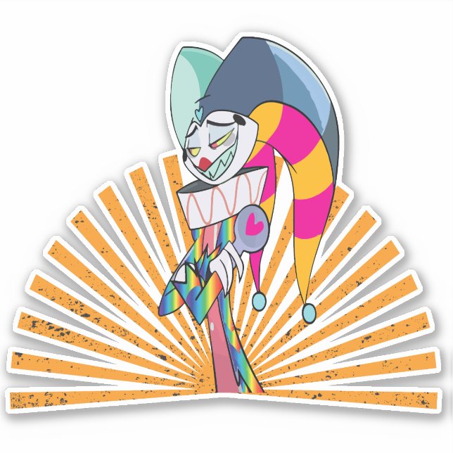 Adesivo Helluva Boss Fizzarolli (Frente)