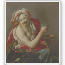 Hendrick ter Brugghen - Bacchante com um Ape
