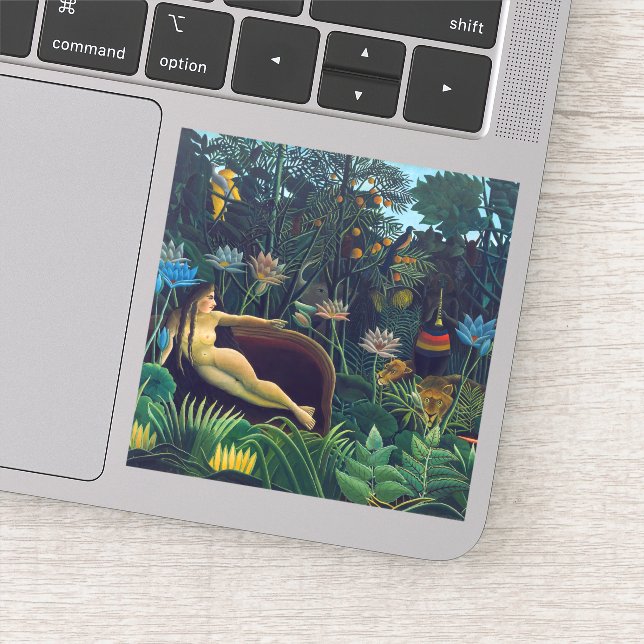 Adesivo Henri Rousseau - O Sonho / Le Reve (Detalhe)