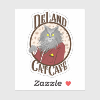 Adesivo Henry DeCat em Vermelho