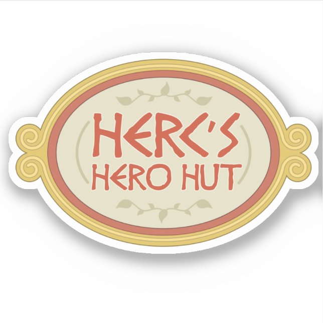 Adesivo Herc Hero Hut Sticker (Frente)