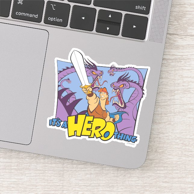 Adesivo Hercules vs Hydra - It's a HERO Thing Sticker (Detalhe)