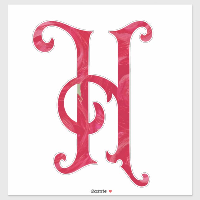 Adesivo HERITAGE - H- avermelhado (Folha)