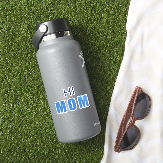 Adesivo Hi Mom Baby Boy sticker (HydroFlask Insitu)