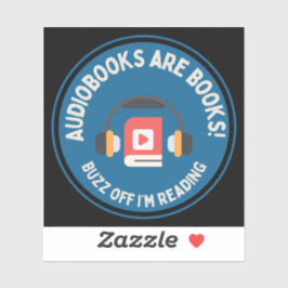 Adesivo Hi Res Audiobook Laptop Sticker Square