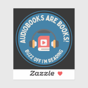 Adesivo Hi Res Audiobook Laptop Sticker Square
