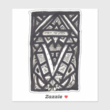 Hierophant, por Brian Benson, vinil sticker