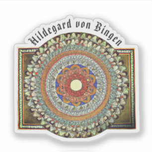 Adesivo Hildegard von Bingen - Os Coros dos Anjos