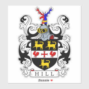 Adesivo Hill Family Crest
