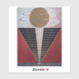 Adesivo Hilma Af Klint, Altarpart No.2, Abstrato Art