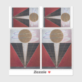 Adesivo Hilma Af Klint, Altarpart No.2, Abstrato Art