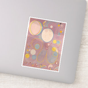 Adesivo Hilma Af Klint, Os Dez Maiores Sem8, Abstrato Art