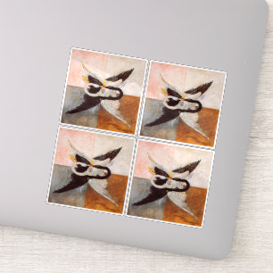 Adesivo Hilma Af Klint, The Swan No.24, Abstrato Art