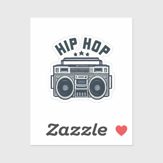 Adesivo Hip hop (Folha)