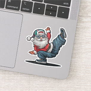 Adesivo Hip Hop Santa Claus
