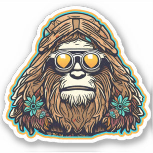 Adesivo Hippie Sasquatch Vinyl