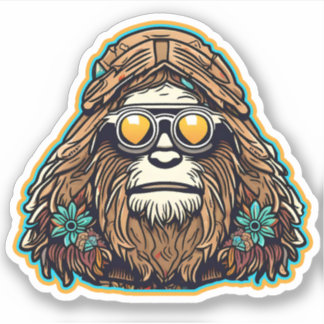 Adesivo Hippie Sasquatch Vinyl