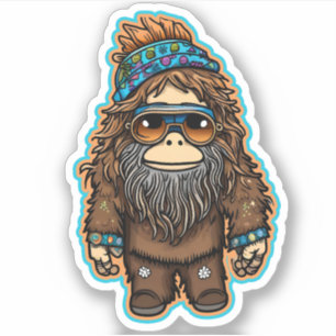 Adesivo Hippie Sasquatch Vinyl