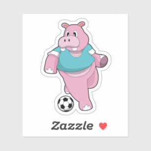 Adesivo Hippo como jogador de futebol com Soccer.PNG