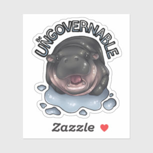 Adesivo Hippo Não Governável