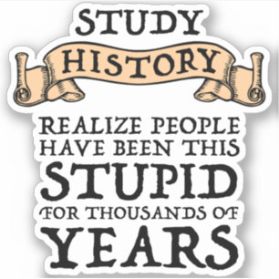 Adesivo História Do Estudo - A Realização De Pessoas Foi E