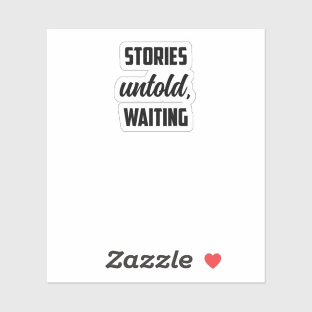 Adesivo Histórias em Espera Incontável: Curiosidade Mister (Folha)