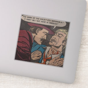 Adesivo Histórias em quadrinhos de colheita horrorosa   1