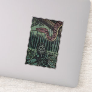 Adesivo Histórias em quadrinhos de colheita horrorosa par