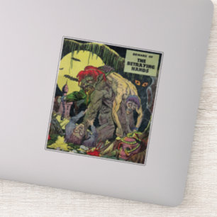 Adesivo Histórias em quadrinhos de horror de idade do our