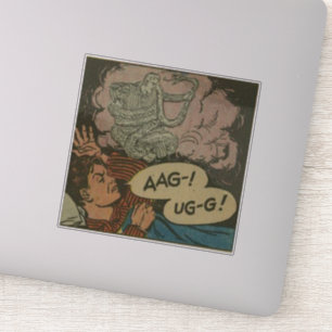 Adesivo Histórias em quadrinhos de horror de idade do our