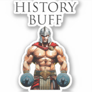 Adesivo Histórico Buff Roman Centurion