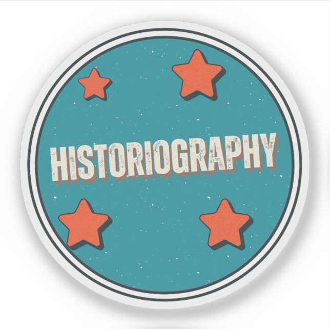 Adesivo Historiografia (Frente)