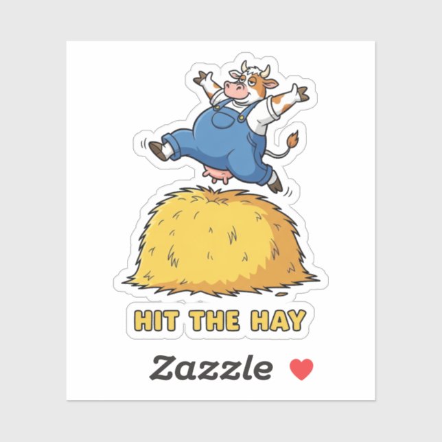 Adesivo Hit the Hay (Folha)