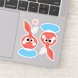Adesivo 【HiTs】Mascot Character にぽくん Nipo kun Sticker - ①