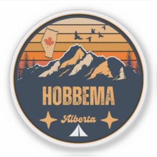 Adesivo Hobbema, Alberta