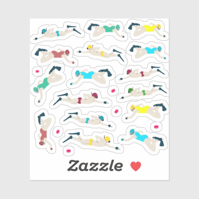 Adesivo Hockey subaquático (Folha)