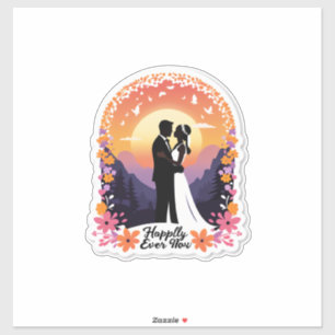 Adesivo "Hoje é o Dia!" (Dia do Casamento / Ensaios)