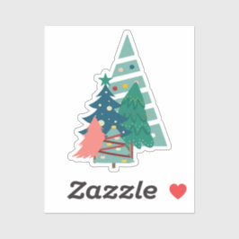 Adesivo Holiday Evergreens Design