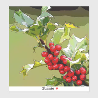 Adesivo HollyBerries 005