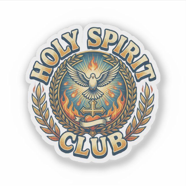 Adesivo Holy Spirit Club (Frente)