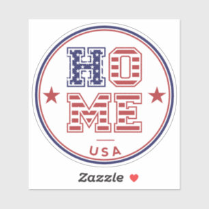 Adesivo Home Page dos EUA