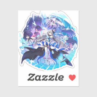 Adesivo Honkai Impact 3r Herrscher Motivo