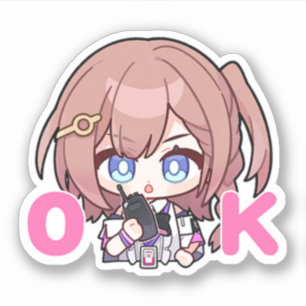 Adesivo Honkai Star Rail Chibi Asta Sticker